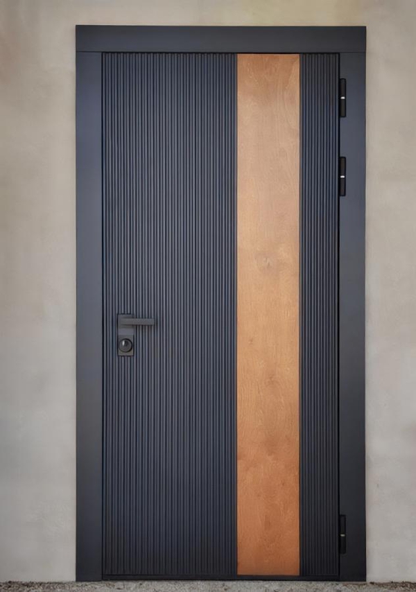 Дверь со вставкой МДФ