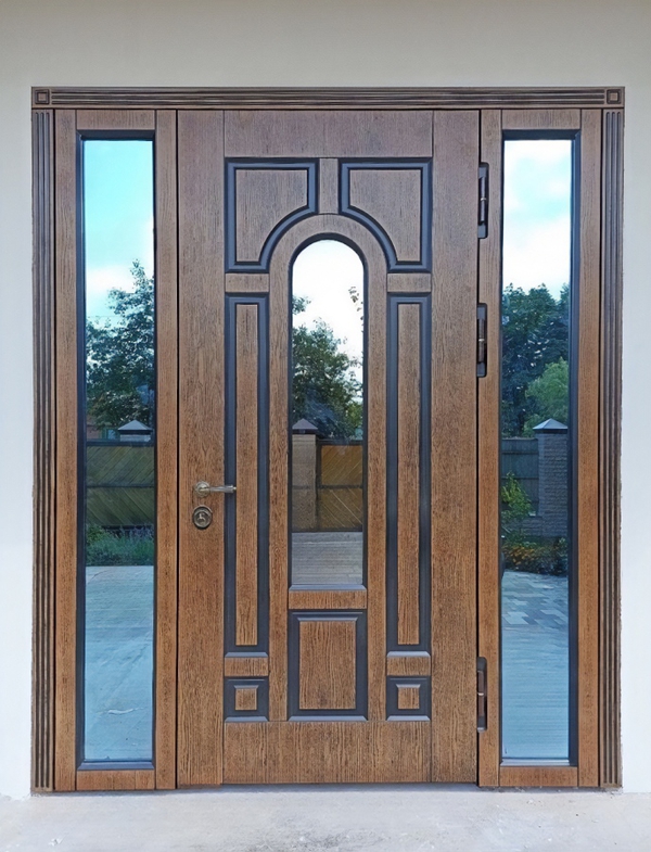 Остекленная термодверь